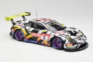 Porsche 911 991.2 GT3 R #8 Iron Force Ring Police 24 Hours Nürburgring 2019 Minichamps 1:18 153196088 Метал — снимка 4 от 6