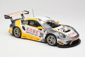 Porsche 911 991.2 GT3 R #99 Rowe Racing D. Olsen / M. Campbell 24 Hours of Spa 2019 Minichamps 1:18 155196099 Метал — снимка 4 от 6