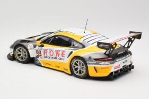 Porsche 911 991.2 GT3 R #99 Rowe Racing D. Olsen / M. Campbell 24 Hours of Spa 2019 Minichamps 1:18 155196099 Метал — снимка 5 от 6