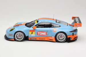 Porsche 911 991.2 GT3 R Pacific Gulf Racing #9 J. Lammers / K. Miura Super GT 300 Series 2017 Minichamps 1:18 155176909 Метал — снимка 3 от 6