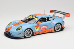 Porsche 911 991.2 GT3 R Pacific Gulf Racing #9 J. Lammers / K. Miura Super GT 300 Series 2017 Minichamps 1:18 155176909 Метал