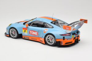 Porsche 911 991.2 GT3 R Pacific Gulf Racing #9 J. Lammers / K. Miura Super GT 300 Series 2017 Minichamps 1:18 155176909 Метал — снимка 5 от 6