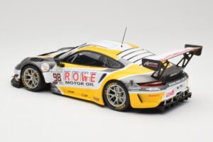 Porsche 911 991.2 GT3 R Rowe Racing #98 N. Muller / R. Dumas / M. Jaminet 24 Hours of Spa 2019 Minichamps 1:18 155196098 Мета — снимка 5 от 6