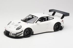Porsche 911 991.2 GT3 R Бял с Черни Джанти Minichamps 1:18 155186900 Метал