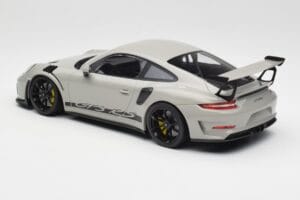 Porsche 911 991.2 GT3 RS Chalk Wording Черни Джанти Minichamps 1:18 153068230 Метал — снимка 5 от 6