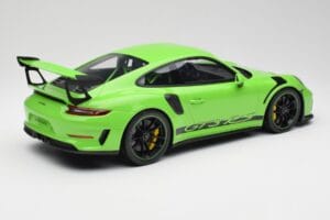 Porsche 911 991.2 GT3 RS Зелен GT Spirit 1:12 GT917 Смола — снимка 2 от 6