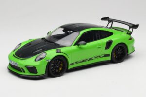 Porsche 911 991.2 GT3 RS Weissach Package Зелен Minichamps 1:18 153068233 Метал
