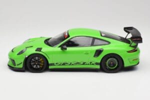 Porsche 911 991.2 GT3 RS Manthey Racing Racing Зелен Minichamps 1:18 MR-911-GT3RS-1802 Метал — снимка 3 от 6