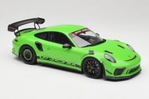Porsche 911 991.2 GT3 RS Manthey Racing Racing Зелен Minichamps 1:18 MR-911-GT3RS-1802 Метал — снимка 4 от 6