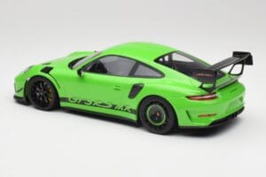 Porsche 911 991.2 GT3 RS Manthey Racing Racing Зелен Minichamps 1:18 MR-911-GT3RS-1802 Метал — снимка 5 от 6