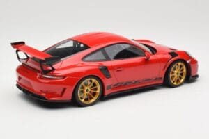 Porsche 911 991.2 GT3 RS Червен със Златни Джанти Minichamps 1:18 155068220 Метал — снимка 2 от 6