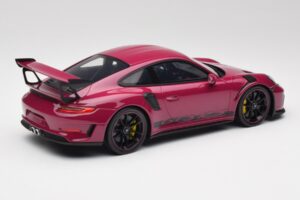 Porsche 911 991.2 GT3 RS Ruby Star GT Spirit 1:18 GT911 Смола — снимка 2 от 6