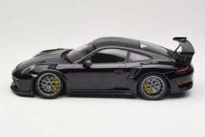 Porsche 911 991.2 GT3 RS Weissach Package Черен Сребристи Магнезиеви Джанти Minichamps 1:18 153068229 Метал — снимка 3 от 6
