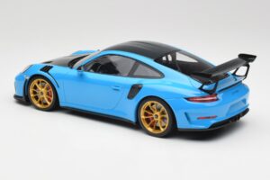 Porsche 911 991.2 GT3 RS Weissach Package Син & Златни Джанти Minichamps 1:18 153068232 Метал — снимка 5 от 6