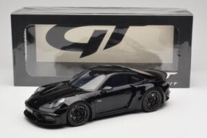 Porsche 911 992 Brabus 900 Rocket-R Obsidian Black GT Spirit 1:18 GT502 Смола — снимка 6 от 6