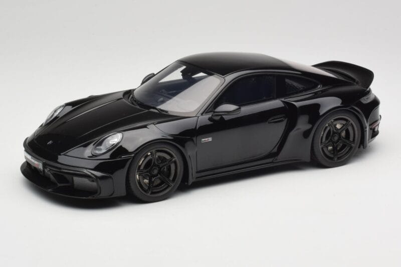 Porsche 911 992 Brabus 900 Rocket-R Obsidian Black GT Spirit 1:18 GT502 Смола