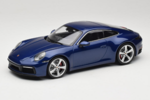 Porsche 911 992 Carrera 4S Blue Metallic Minichamps 1:18 153067327 Метал