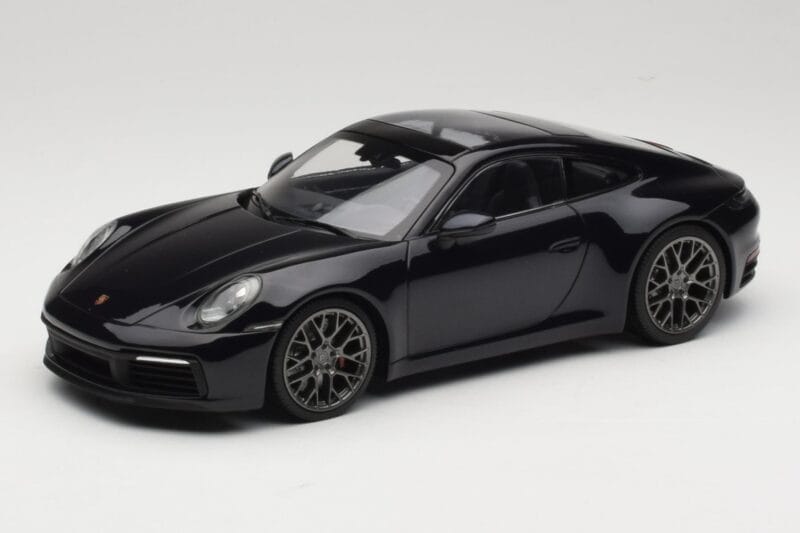 Porsche 911 992 Carrera 4S Blue Metallic Minichamps 1:18 155067321 Метал