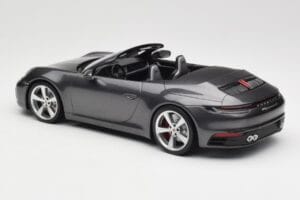 Porsche 911 992 Carrera 4S Кабриолет Agate Grey Metallic Minichamps 1:18 155067336 Метал — снимка 5 от 6
