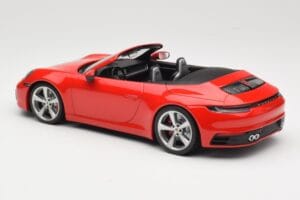 Porsche 911 992 Carrera 4S Кабриолет Червен Minichamps 1:18 155067331 Метал — снимка 5 от 6
