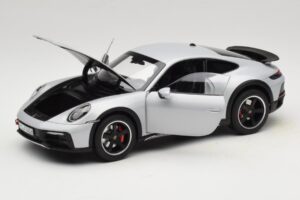 Porsche 911 992 Dakar Ice Grey Metallic Norev 1:18 187242 Метал — снимка 2 от 8