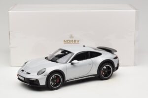 Porsche 911 992 Dakar Ice Grey Metallic Norev 1:18 187242 Метал — снимка 8 от 8
