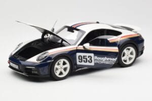Porsche 911 992 Dakar Rough Roads Norev 1:18 187240 Метал — снимка 2 от 9
