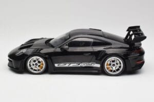 Porsche 911 992 GT3 RS Черен Със Сребристи Джанти Minichamps 1:18 155062231 Метал — снимка 3 от 6