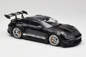 Porsche 911 992 GT3 RS Черен Със Сребристи Джанти Minichamps 1:18 155062231 Метал — снимка 4 от 6
