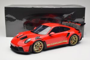 Porsche 911 992 GT3 RS Guards Red GT Spirit 1:12 GT939 Смола — снимка 6 от 6
