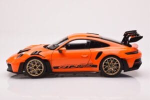 Porsche 911 992 GT3 RS Gulf Оранжев Norev 1:18 187360 Метал — снимка 4 от 8