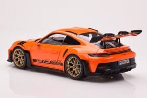 Porsche 911 992 GT3 RS Gulf Оранжев Norev 1:18 187360 Метал — снимка 7 от 8