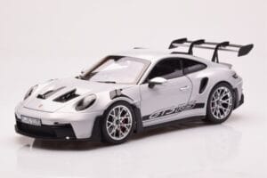 Porsche 911 992 GT3 RS Ice Сив Norev 1:18 187359 Метал