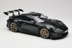 Porsche 911 992 GT3 RS Jet Green Metallic Black Norev 1:12 127532 Метал — снимка 4 от 6