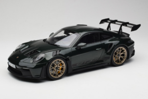 Porsche 911 992 GT3 RS Jet Green Metallic Black Norev 1:12 127532 Метал