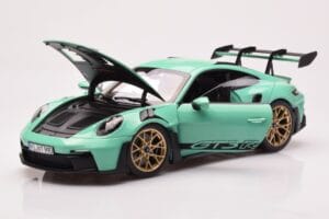 Porsche 911 992 GT3 RS Mint Зелен Norev 1:18 187362 Метал — снимка 2 от 8