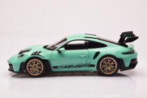 Porsche 911 992 GT3 RS Mint Зелен Norev 1:18 187362 Метал — снимка 4 от 8