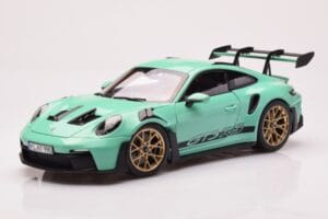 Porsche 911 992 GT3 RS Mint Зелен Norev 1:18 187362 Метал