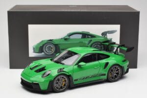 Porsche 911 992 GT3 RS Python Зелен Norev 1:18 WAP0212820RGT3 Метал — снимка 8 от 8