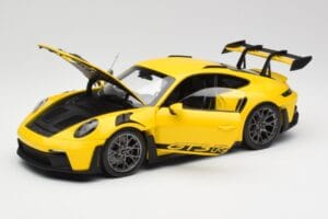 Porsche 911 992 GT3 RS Racing Жълт Norev 1:18 WAP0212810RGT3 Метал — снимка 2 от 8