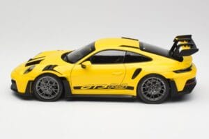 Porsche 911 992 GT3 RS Racing Жълт Norev 1:18 WAP0212810RGT3 Метал — снимка 4 от 8