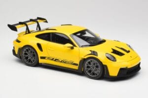 Porsche 911 992 GT3 RS Racing Жълт Norev 1:18 WAP0212810RGT3 Метал — снимка 6 от 8