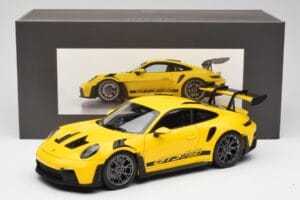 Porsche 911 992 GT3 RS Racing Жълт Norev 1:18 WAP0212810RGT3 Метал — снимка 8 от 8