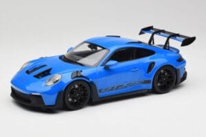Porsche 911 992 GT3 RS Shark Син & Черни Джанти Minichamps 1:18 153062233 Метал