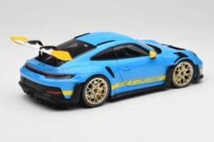 Porsche 911 992 GT3 RS Shark Син & Жълт Decor Concept Minichamps 1:18 911992001 Метал — снимка 3 от 8