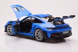Porsche 911 992 GT3 RS Sharkblue Norev 1:18 187358 Метал — снимка 5 от 8