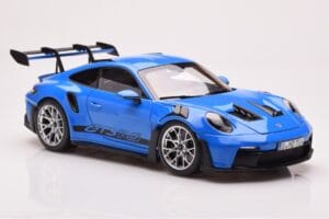 Porsche 911 992 GT3 RS Sharkblue Norev 1:18 187358 Метал — снимка 6 от 8