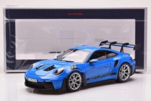 Porsche 911 992 GT3 RS Sharkblue Norev 1:18 187358 Метал — снимка 8 от 8