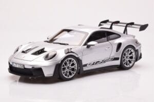 Porsche 911 992 GT3 RS Сребрист Металик Norev 1:18 187357 Метал