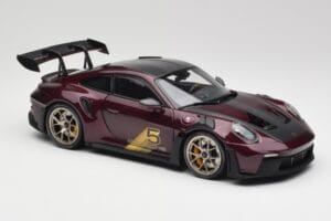 Porsche 911 992 GT3 RS Ultraviolet & Сребърни Джанти Minichamps 1:18 110062029 Метал — снимка 6 от 8
